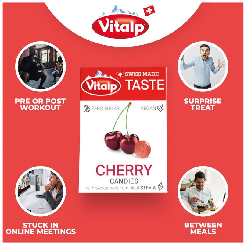 Vitalp Sugar Free Cherry Candies - Image 5